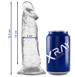 XRAY CLEAR DILDO TRANSPARENTE 16.5CM X 4CM XRAY CLEAR DILDO TRANSPARENTE 16.5CM X 4CM