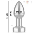 INTENSE - ANAL PLUG 10 VIBRATIONEN METALL MIT FERNBEDIENUNG S INTENSE - ANAL PLUG 10 VIBRATIONEN METALL MIT FERNBEDIENUNG S