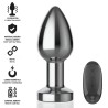 INTENSE - PLUG ANAL 10 VIBRATIONS MÉTAL AVEC TÉLÉCOMMANDE M