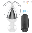 INTENSE - PLUG ANAL 10 VIBRATIONS MÉTAL AVEC TÉLÉCOMMANDE M INTENSE - PLUG ANAL 10 VIBRATIONS MÉTAL AVEC TÉLÉCOMMANDE M