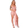 LIVCO CORSETTI FASHION - BABYDOLL HYEONA 1710 THONG ROSE S