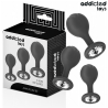 ADDICTED TOYS - LOT DE 3 PLUG ANAL AVEC BIJOU