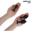 ADDICTED TOYS - SET OF 3 ANAL PLUG SILICONE WITH JEWEL ADDICTED TOYS - SET OF 3 ANAL PLUG SILICONE WITH JEWEL