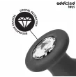 ADDICTED TOYS - ANAL PLUG MIT JUWEL GRÖSSE S 8,8 CM ADDICTED TOYS - ANAL PLUG MIT JUWEL GRÖSSE S 8,8 CM