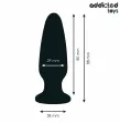 ADDICTED TOYS - PLUG ANAL AVEC BIJOU TAILLE S 8,8 CM ADDICTED TOYS - PLUG ANAL AVEC BIJOU TAILLE S 8,8 CM
