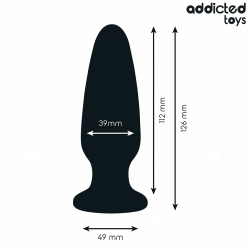 ADDICTED TOYS - PLUG ANAL AVEC BIJOU TAILLE L 12,6 CM