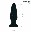 ADDICTED TOYS - PLUG ANAL AVEC BIJOU TAILLE L 12,6 CM ADDICTED TOYS - PLUG ANAL AVEC BIJOU TAILLE L 12,6 CM