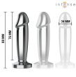 INTENSE - PLUG ANAL 10 VIBRATIONS GODE MÉTALLIQUE AVEC TÉLÉCOMMANDE S INTENSE - PLUG ANAL 10 VIBRATIONS GODE MÉTALLIQUE AVEC TÉLÉCOMMANDE S