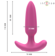 INTENSE - ROSS ANAL PLUG 10 VIBRATIONS PINK REMOTE CONTROL INTENSE - ROSS ANAL PLUG 10 VIBRATIONS PINK REMOTE CONTROL