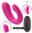 INTENSE - JANET DUAL STIMOLATORE E VIBRATORE A FORMA DI U CON TELECOMANDO ROSA INTENSE - JANET DUAL STIMOLATORE E VIBRATORE A FORMA DI U CON TELECOMANDO ROSA