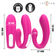 INTENSE - JANET DUAL U-SHAPED STIMULATOR AND VIBRATOR WITH REMOTE CONTROL PINK INTENSE - JANET DUAL U-SHAPED STIMULATOR AND VIBRATOR WITH REMOTE CONTROL PINK