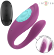 INTENSE - ANNIE VIBRATORE E STIMOLATORE A FORMA DI U TELECOMANDO VIOLA INTENSE - ANNIE VIBRATORE E STIMOLATORE A FORMA DI U TELECOMANDO VIOLA