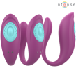 INTENSE - ANNIE VIBRATORE E STIMOLATORE A FORMA DI U TELECOMANDO VIOLA INTENSE - ANNIE VIBRATORE E STIMOLATORE A FORMA DI U TELECOMANDO VIOLA