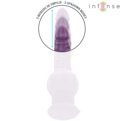 INTENSE - VIBRATEUR MULTIFONCTION TATUM AVEC VIBRATION DE HAUT EN BAS 24 CM VIOLET