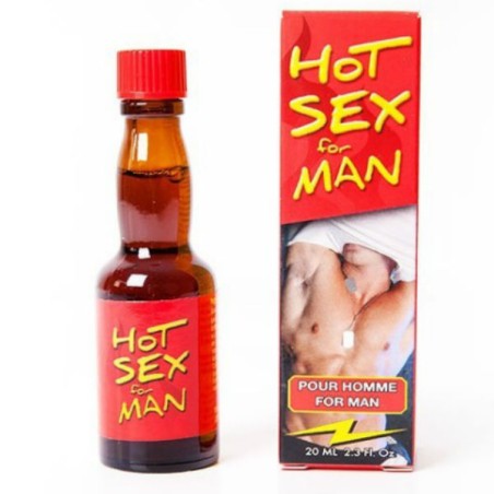 RUF - HOT SEX AFRODISÍACO PARA EL HOMBRE 20 ML