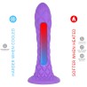 SILEXD - DREAMY DILDO FANTASY SILICONE LIQUIDE THERMORÉACTIF VIOLET 18,5 CM