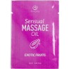 SECRETPLAY - SINGLE-DOSE EXOTIC FRUITS MASSAGE OIL 10 ML