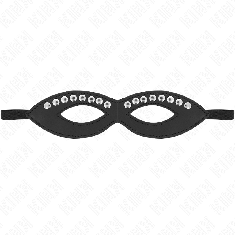 KINK - MASQUE POUR LES YEUX AVEC MINI RIVETS MODÈLE 1 20,5 x 5,5 CM