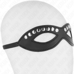 KINK - MASQUE POUR LES YEUX AVEC MINI RIVETS MODÈLE 1 20,5 x 5,5 CM