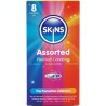 SKINS - CONFEZIONE ASSORTITA DI 8 PRESERVATIVI PREMIUM