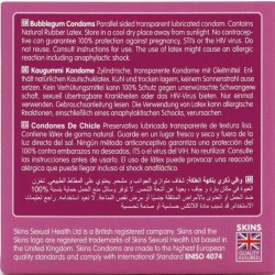 SKINS - BUBBLEGUM PREMIUM-KONDOME PACKUNG 4