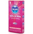 SKINS - DOTS and RIBS PREMIUM CONDOMS CONFEZIONE DA 8 SKINS - DOTS and RIBS PREMIUM CONDOMS CONFEZIONE DA 8