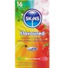SKINS - PRESERVATIVI MULTIGUSTO PREMIUM CONFEZIONE DA 16