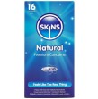 SKINS - NATÜRLICHE PREMIUM-KONDOME PACKUNG 16 SKINS - NATÜRLICHE PREMIUM-KONDOME PACKUNG 16