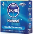 SKINS - NATURAL PREMIUM CONDOMS PACK 4 SKINS - NATURAL PREMIUM CONDOMS PACK 4