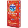 SKINS - ERDBEERE PREMIUM-KONDOME PACKUNG 8 SKINS - ERDBEERE PREMIUM-KONDOME PACKUNG 8