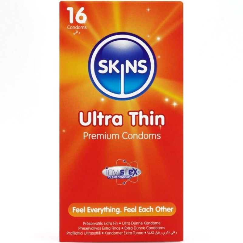 SKINS - ULTRA THIN PREMIUM CONDOMS PACK 16