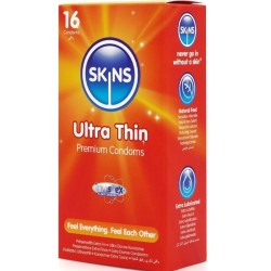 SKINS - ULTRA THIN PREMIUM CONDOMS PACK 16
