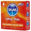 SKINS - PACK DE 4 PRÉSERVATIFS ULTRA FINS PREMIUM