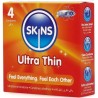 SKINS - ULTRA THIN PREMIUM CONDOMS PACK 4