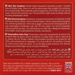 SKINS - ULTRADÜNNE PREMIUM-KONDOME PACKUNG 4