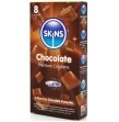 SKINS - PRESERVATIVI PREMIUM AL CIOCCOLATO CONFEZIONE DA 8 SKINS - PRESERVATIVI PREMIUM AL CIOCCOLATO CONFEZIONE DA 8