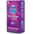 SKINS - PACK DE 16 PRÉSERVATIFS EXTRA LARGES PREMIUM SKINS - PACK DE 16 PRÉSERVATIFS EXTRA LARGES PREMIUM