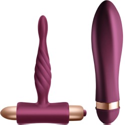 CLIMAXIMUM - DARE KIT VIBRATEUR TWISTED PLUG ANAL DÉBUTANT