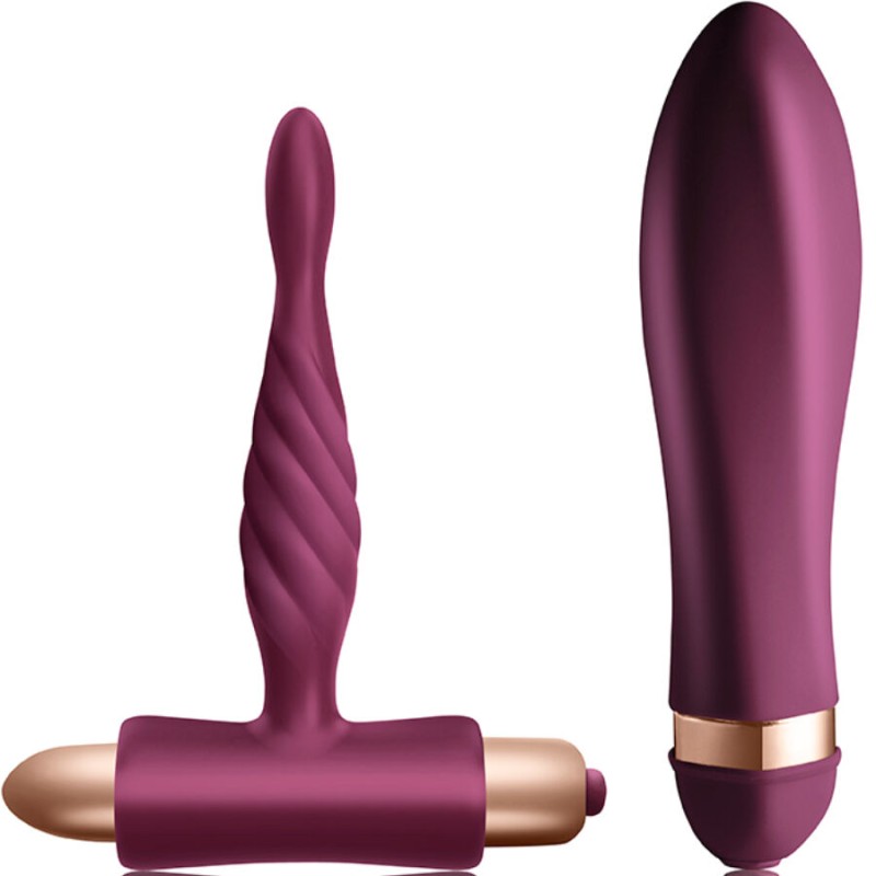 CLIMAXIMUM - DARE KIT TWISTED VIBRATOR ANAL PLUG BEGINNER