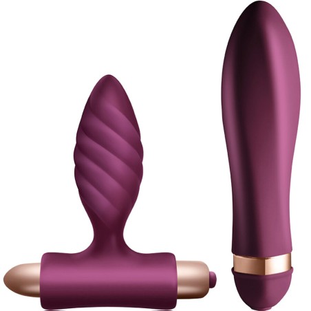 CLIMAXIMUM - DESIRE KIT VIBRATORE TWISTED PLUG ANALE