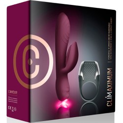 CLIMAXIMUM - LAMOUR KIT VIBRATEUR RABBIT ANNEAU PÉNITENSIF À LED