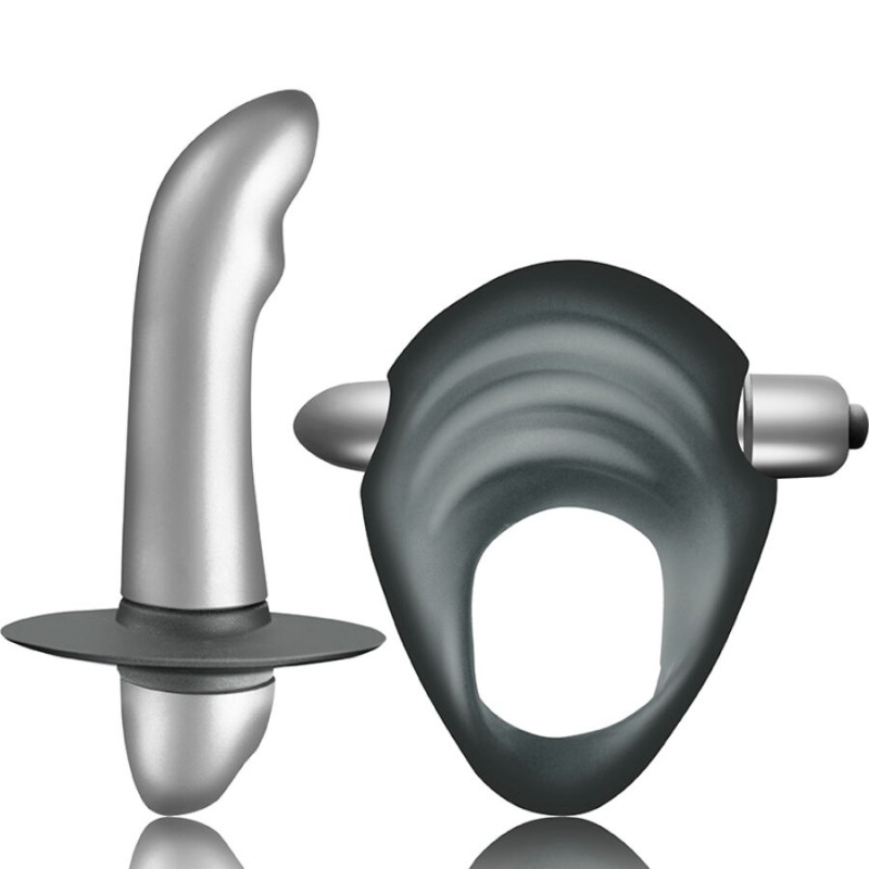CLIMAXIMUM - ENTICE KIT ANILLO PARA PENE VIBRADOR PRÓSTATA PRINCIPIANTES