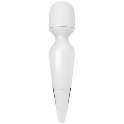 SATISFYER - BACCHETTA ERLAND MASSAGGIATORE VIBRANTE BIANCO