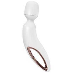 SATISFYER - WAND ERLAND MASSEUR VIBRANT BLANC