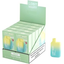 LOST MARY - BM600 NICOTINE VAPER 2 DISPOSABLE TRIPLE MELON