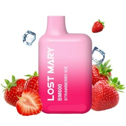 LOST MARY - BM600 NICOTINA VAPER 2 MONOUSO FRAGOLA GHIACCIO