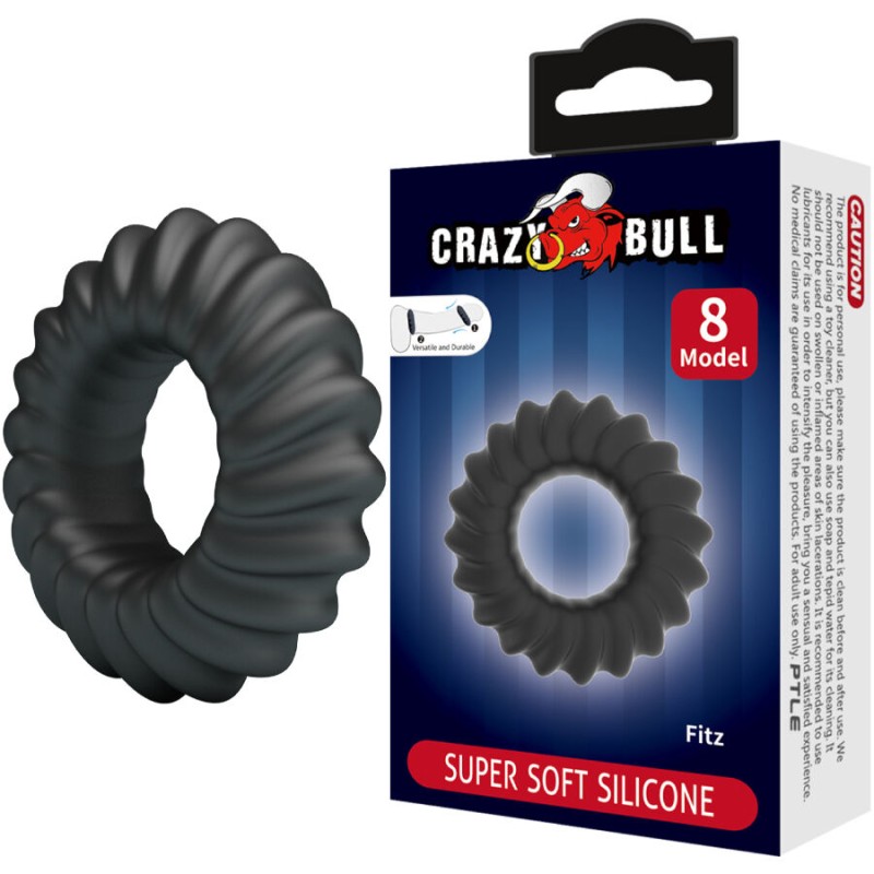 CRAZY BULL - BAGUE EN SILICONE FITZ MODÈLE 8