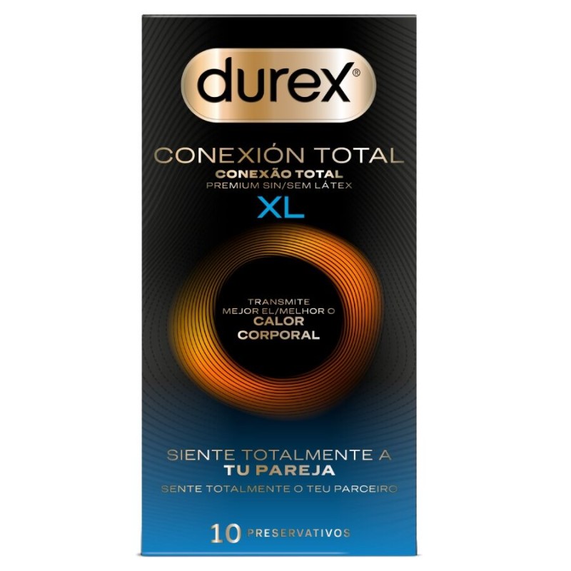 DUREX - TOTAL CONNECTION XL ULTRA FINE PLUS SENZA LATTICE 10 UNITÀ