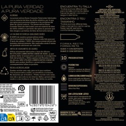 DUREX - CONNEXION TOTALE XL ULTRA FINE PLUS SANS LATEX 10 UNITÉS