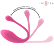 INTENSE - JANICE U VIBRATOR DOUBLE STIMULATION 10 VIBRATIONS PINK REMOTE CONTROL INTENSE - JANICE U VIBRATOR DOUBLE STIMULATION 10 VIBRATIONS PINK REMOTE CONTROL